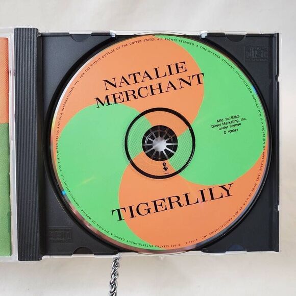 Natalie Merchant Tigerlily 1995 Music Album [CD] - Picture 3 of 5